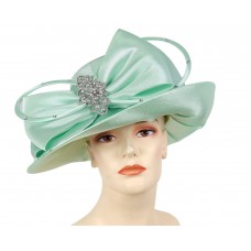 Mujer&apos;s Church Hat  Derby hat  Mauve  Jade  White  Silver  HL22  eb-67667882